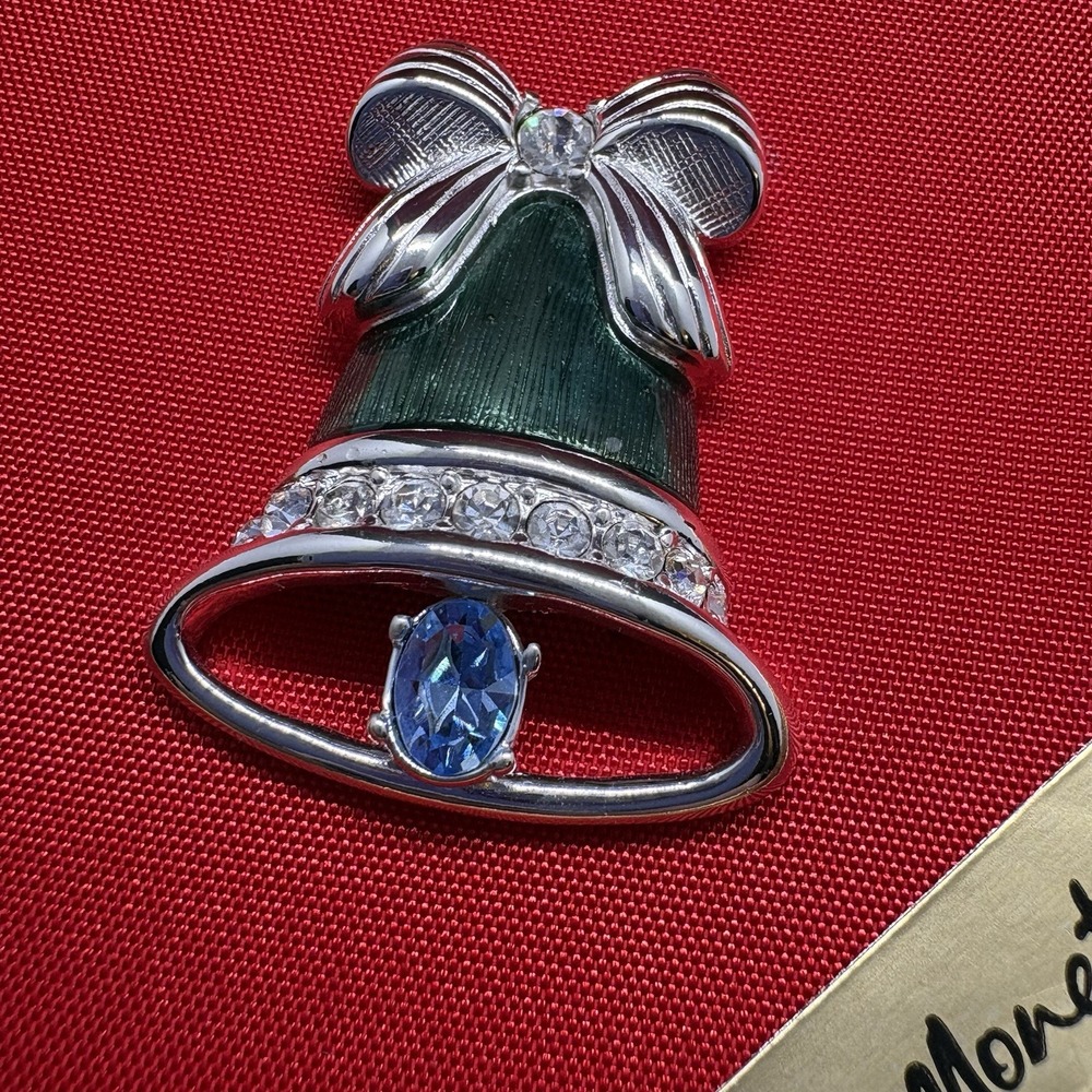 Monet Holiday Bell Pin